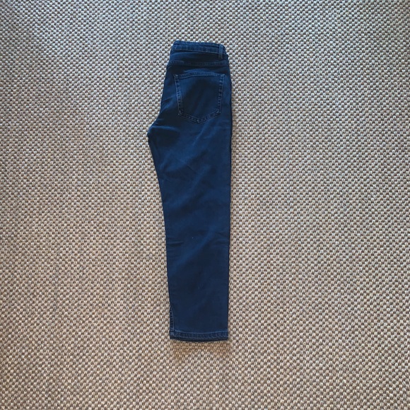 Acne Studios Women Row Blue/Black Jeans - Picture 4 of 6
